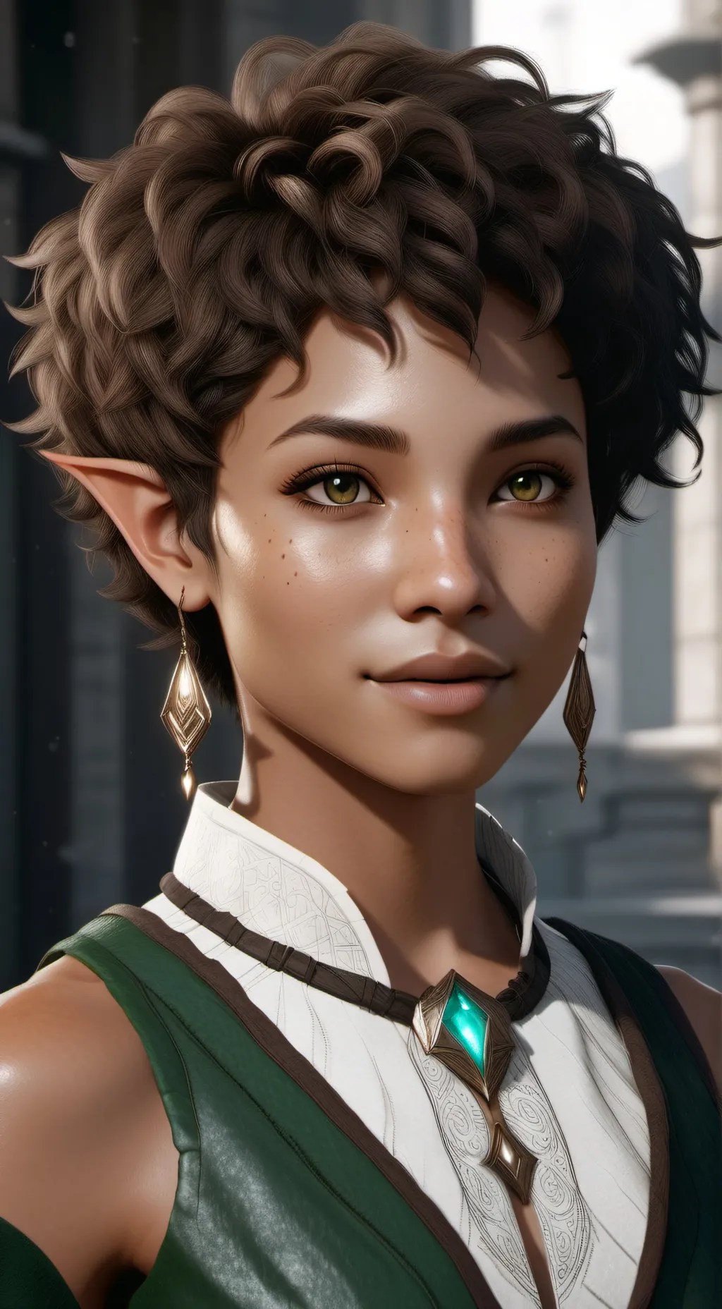 ai character: Elara Willowthorn background