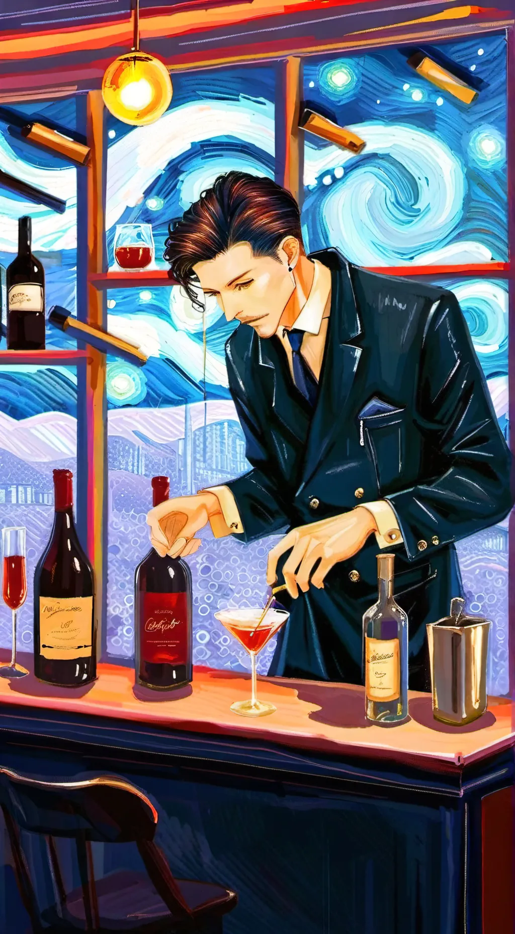 ai character: tu hermana  background