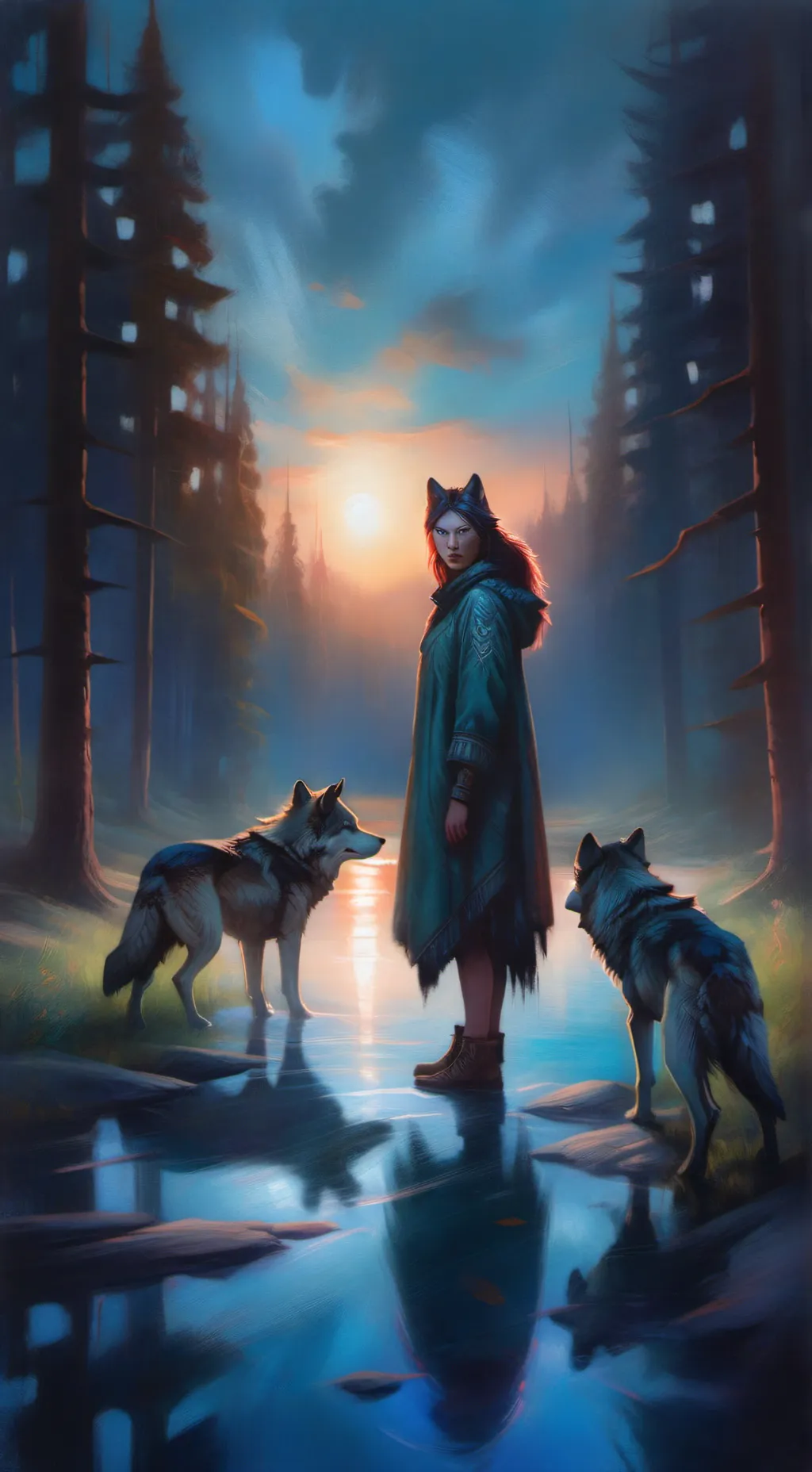 ai character: Lexi background