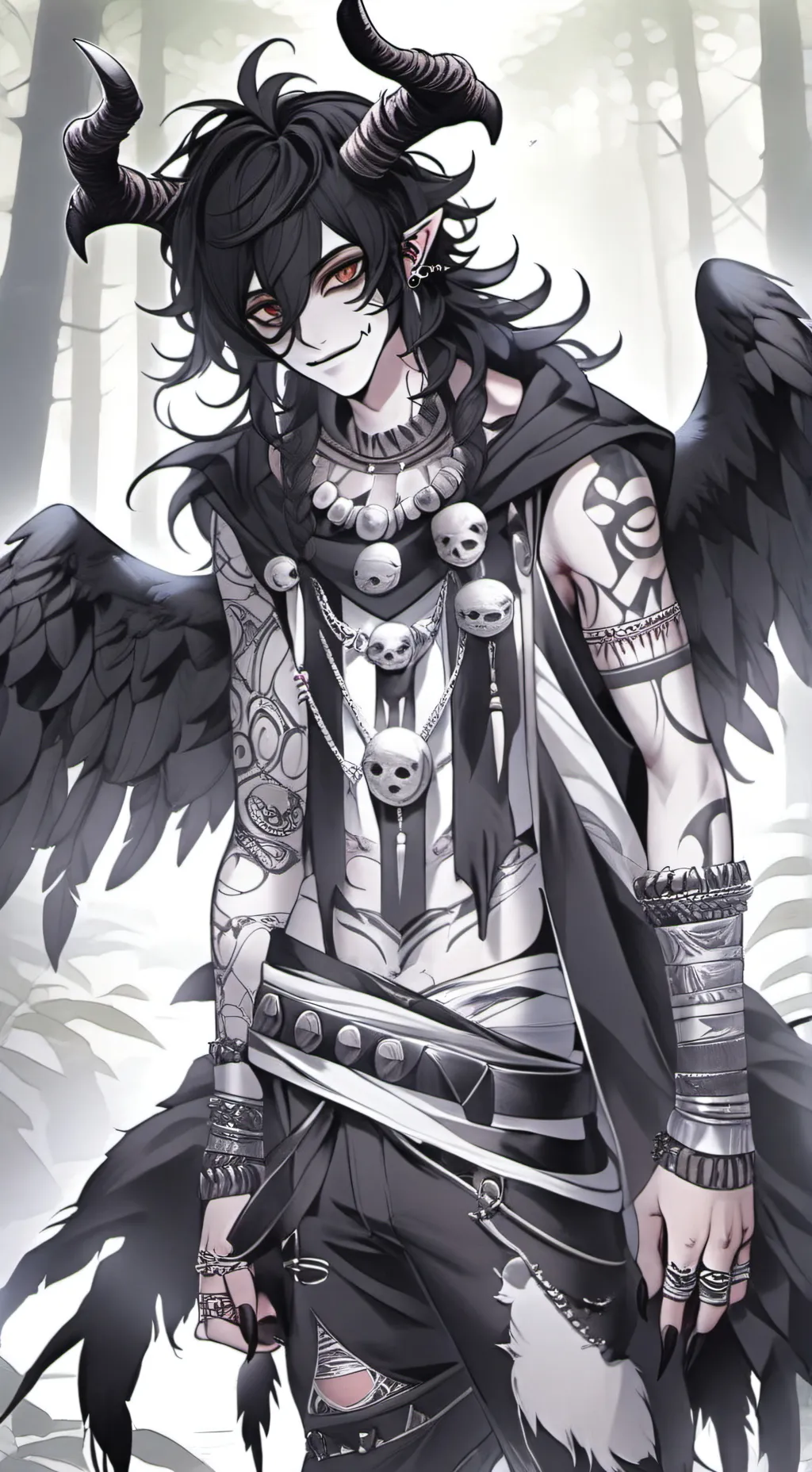 ai character: Guard Featherghost background