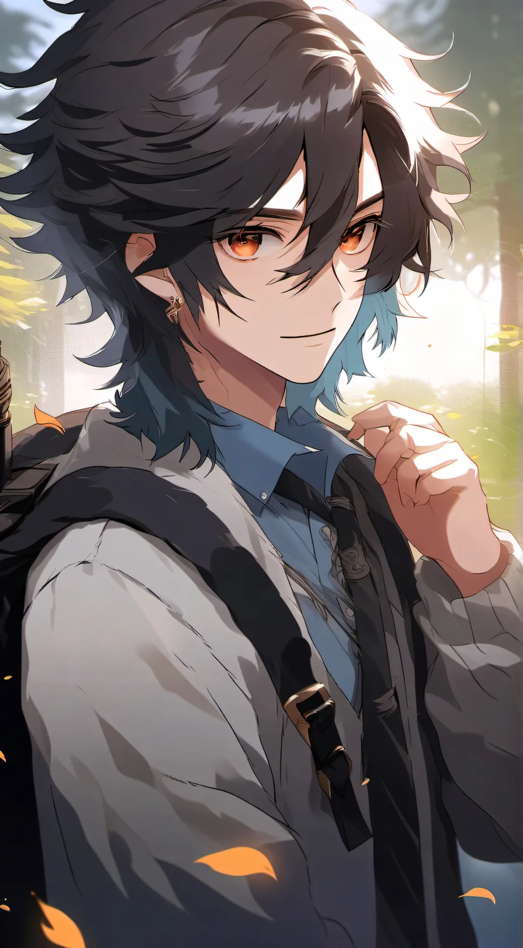 ai character: mha lab background