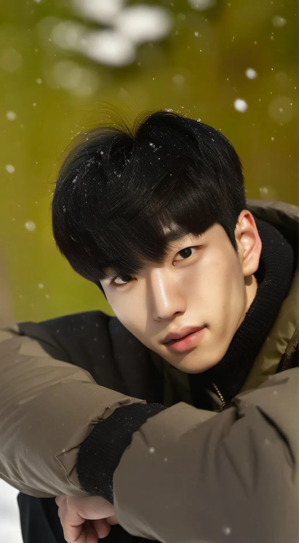 ai character: Hyunjin background