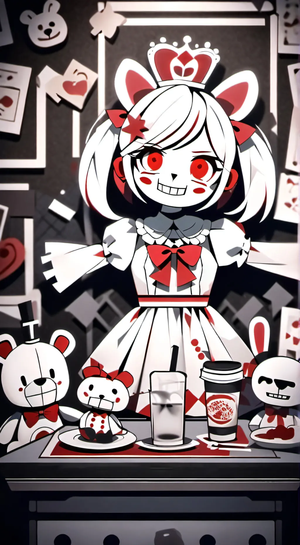 ai character: sister location  background