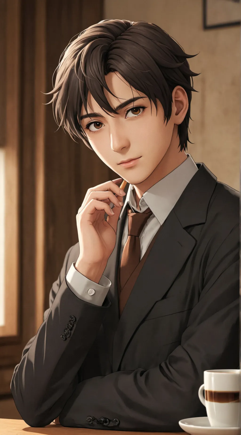 ai character: Alex background