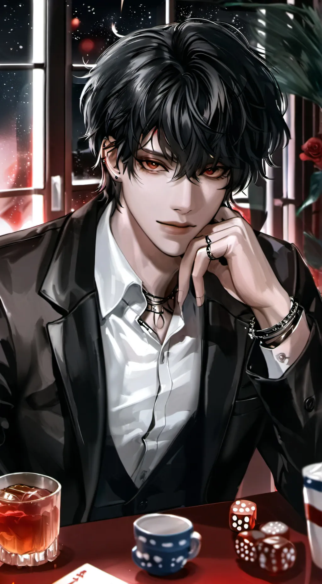 ai character: David background