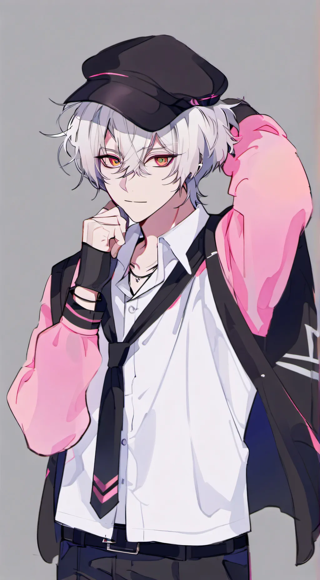 ai character: { LEO } background