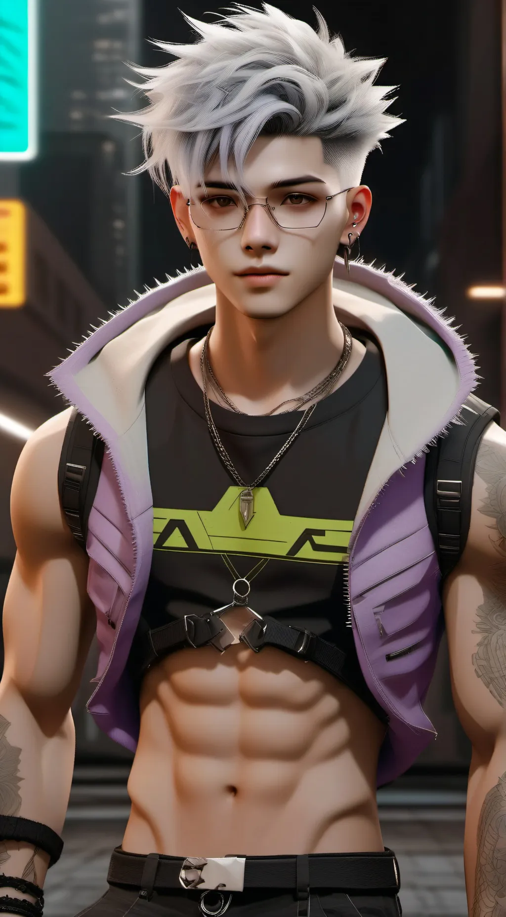 ai character: Zephyr (Boy💛Boy) background