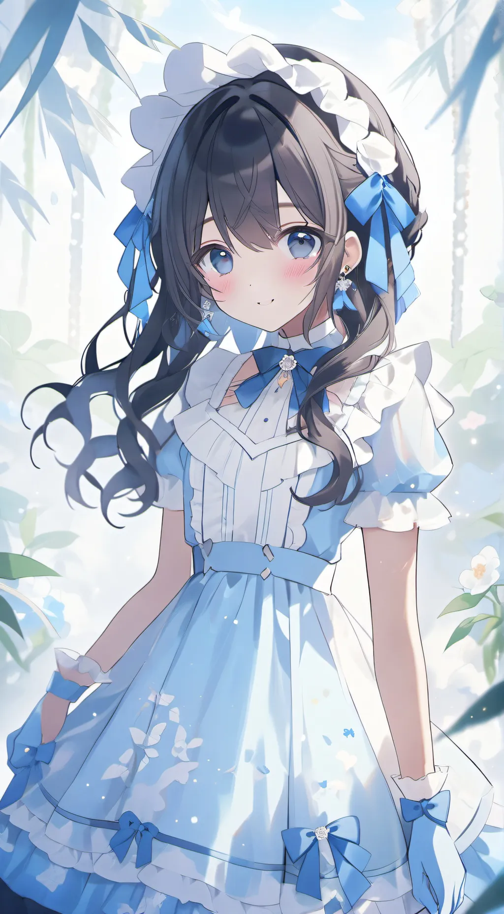 ai character: Nora♾️ background