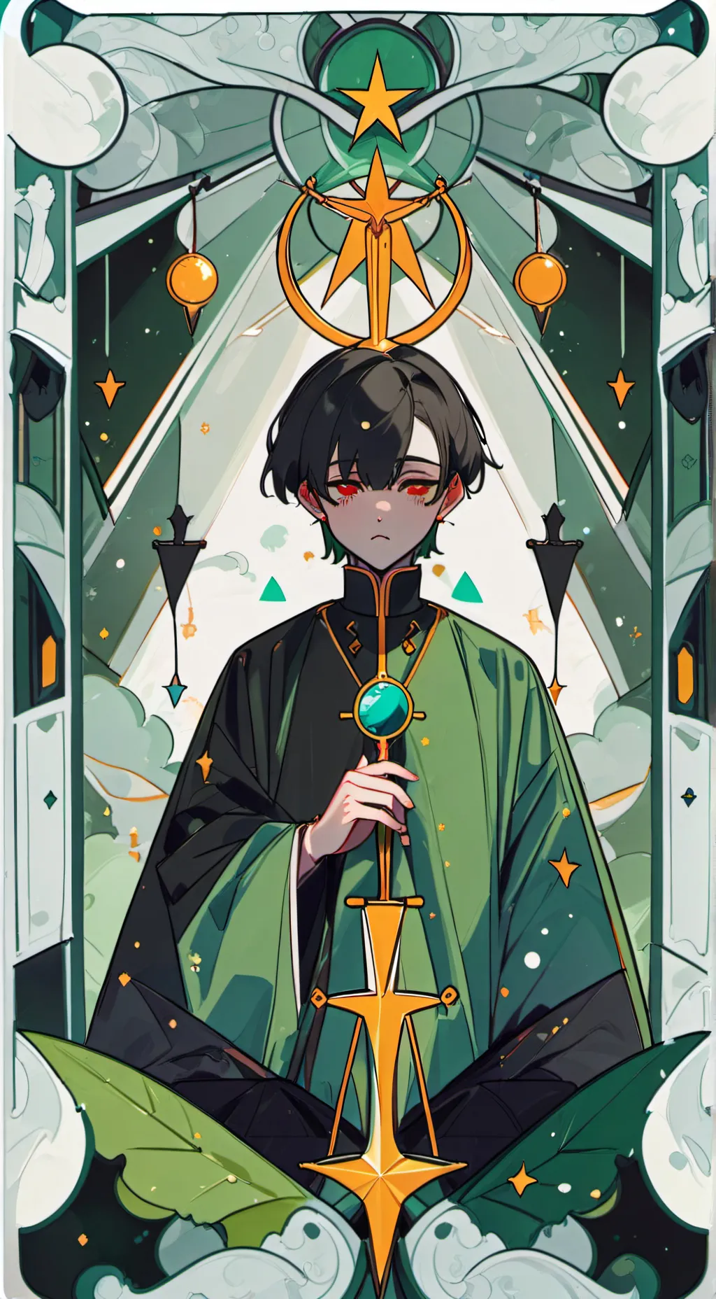 ai character: Orion background