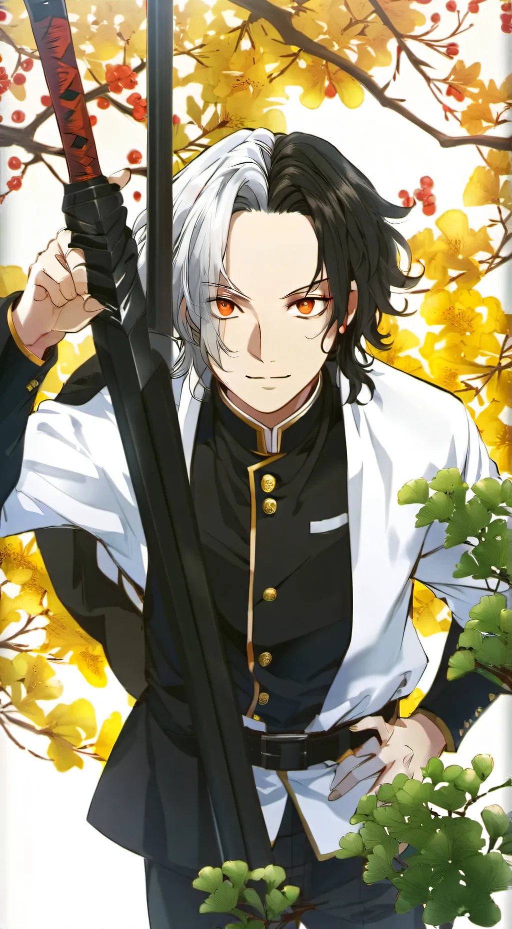 ai character: DS (demon slayer) background