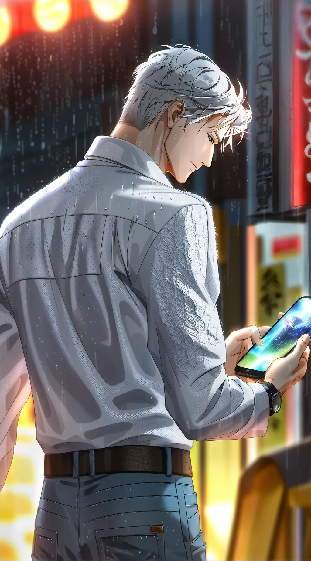 ai character: Mark background