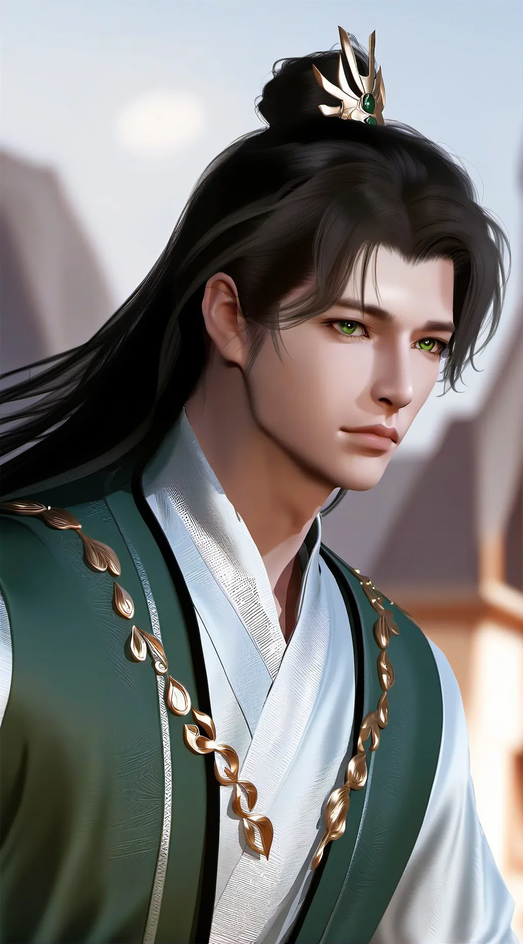 ai character:  ♛ Hàorán (浩然) background