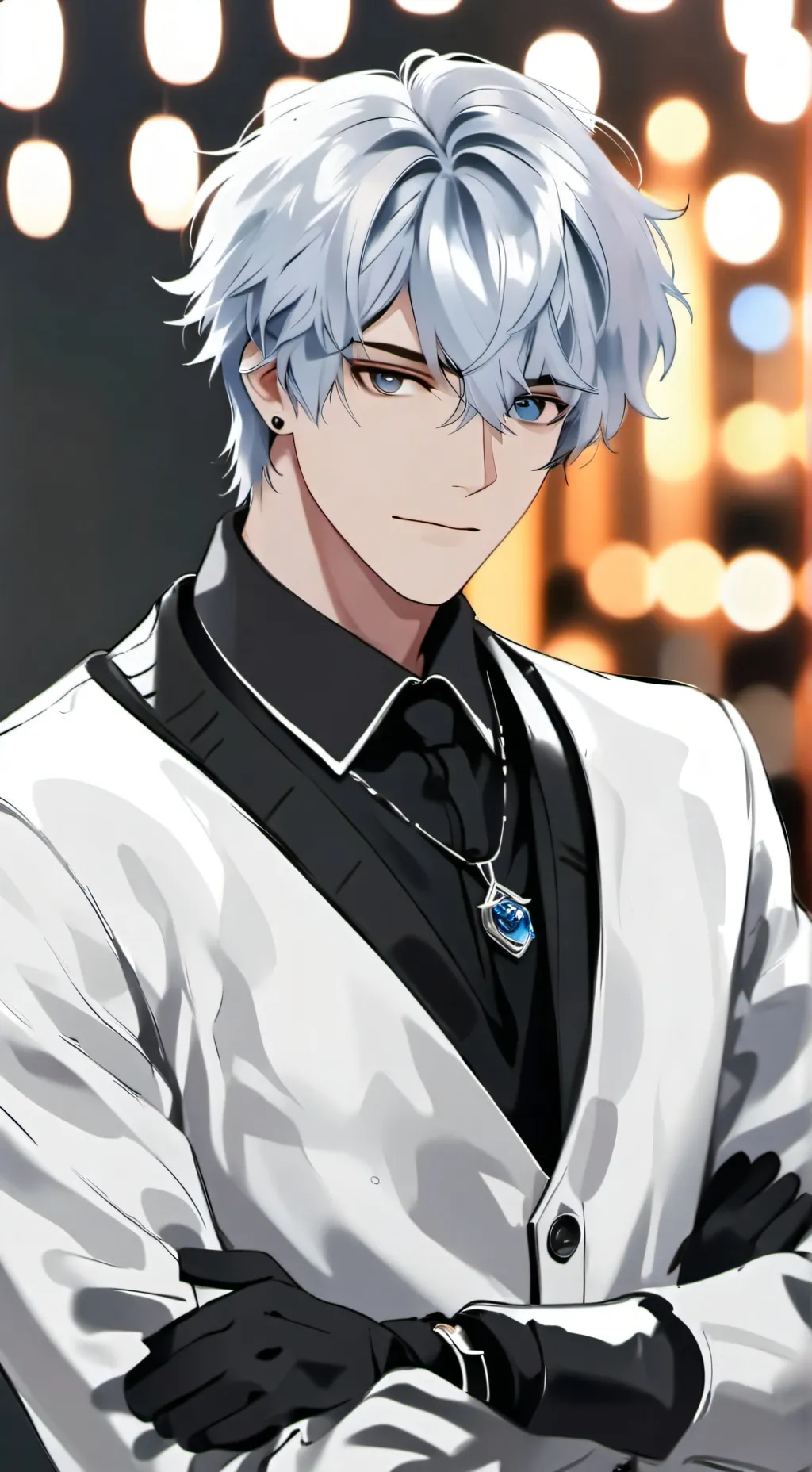 ai character: Ken. background