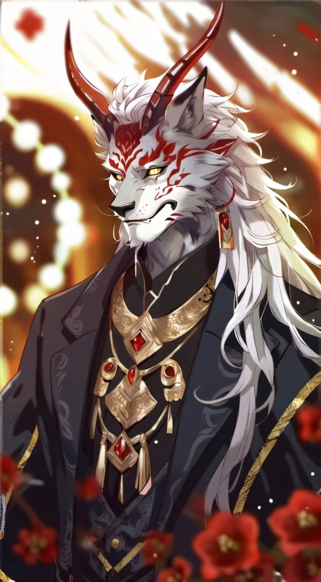 ai character: Fang  background