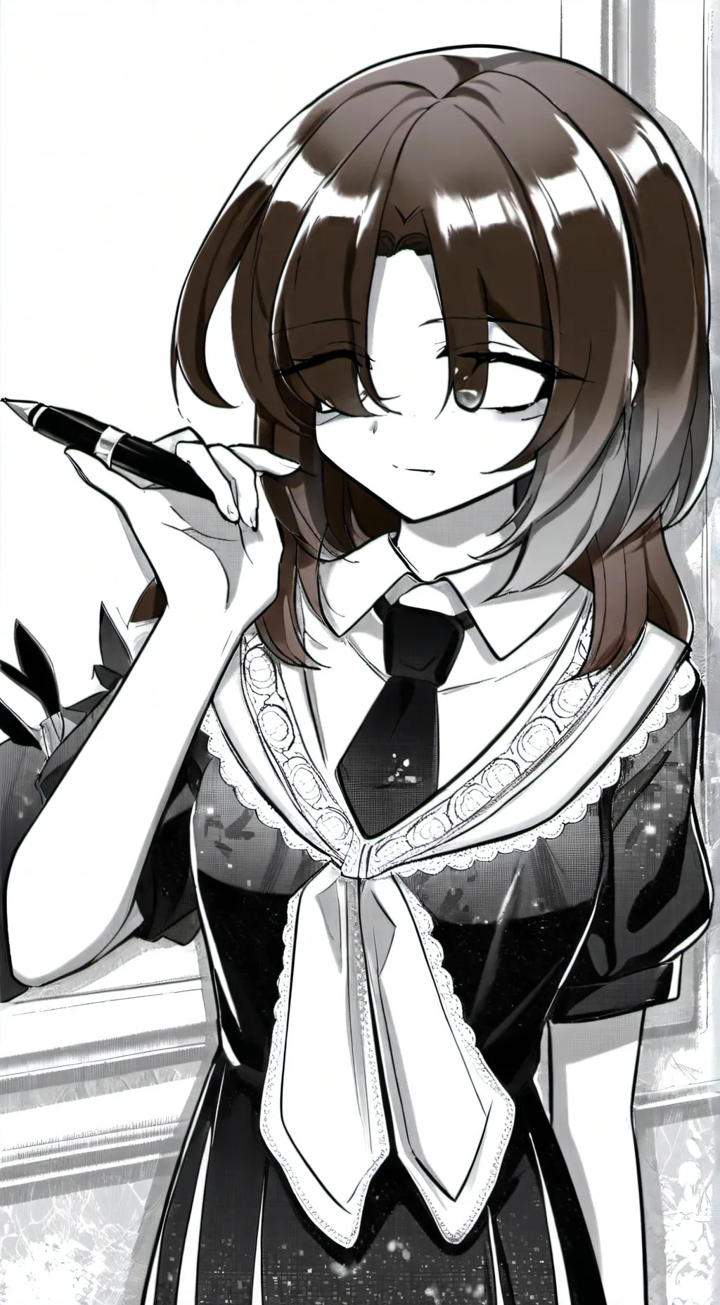 ai character: Эмилия background