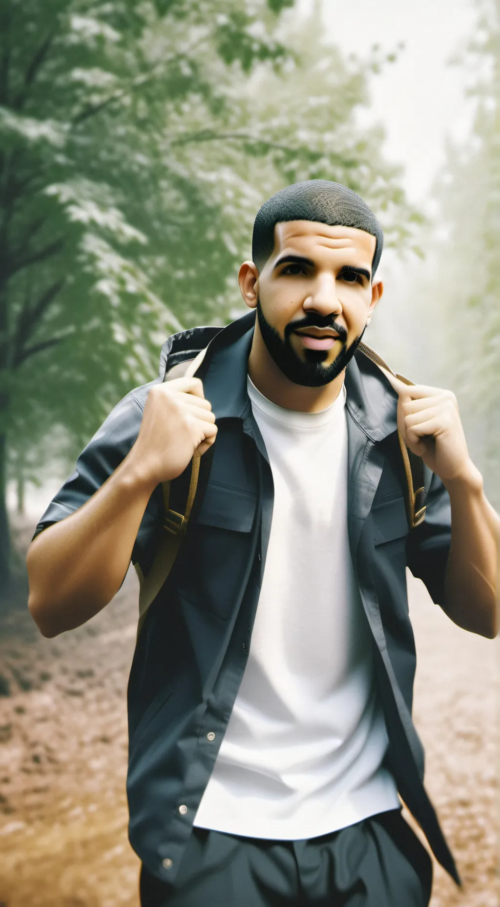 ai character: drake  background