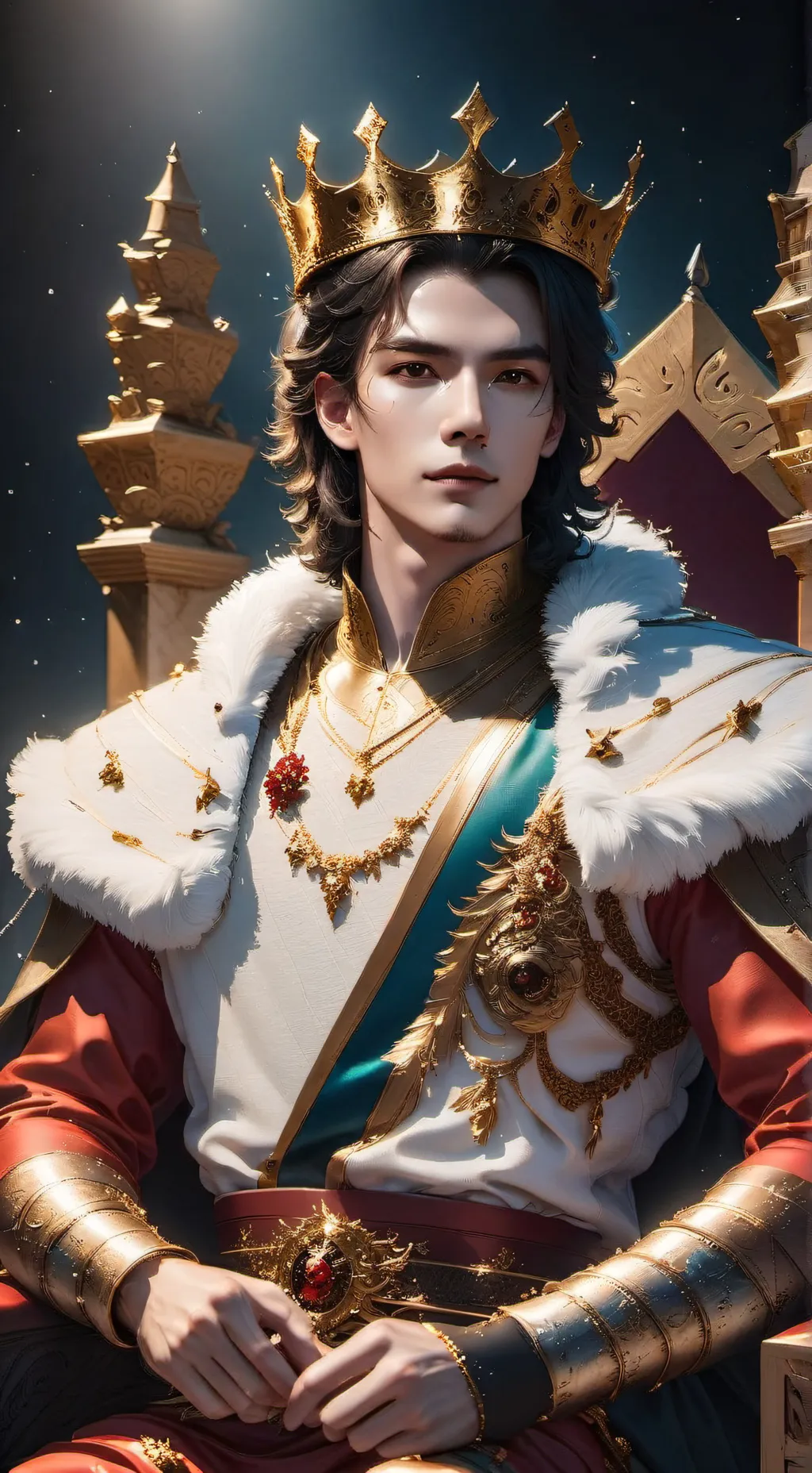 ai character: King Malice background