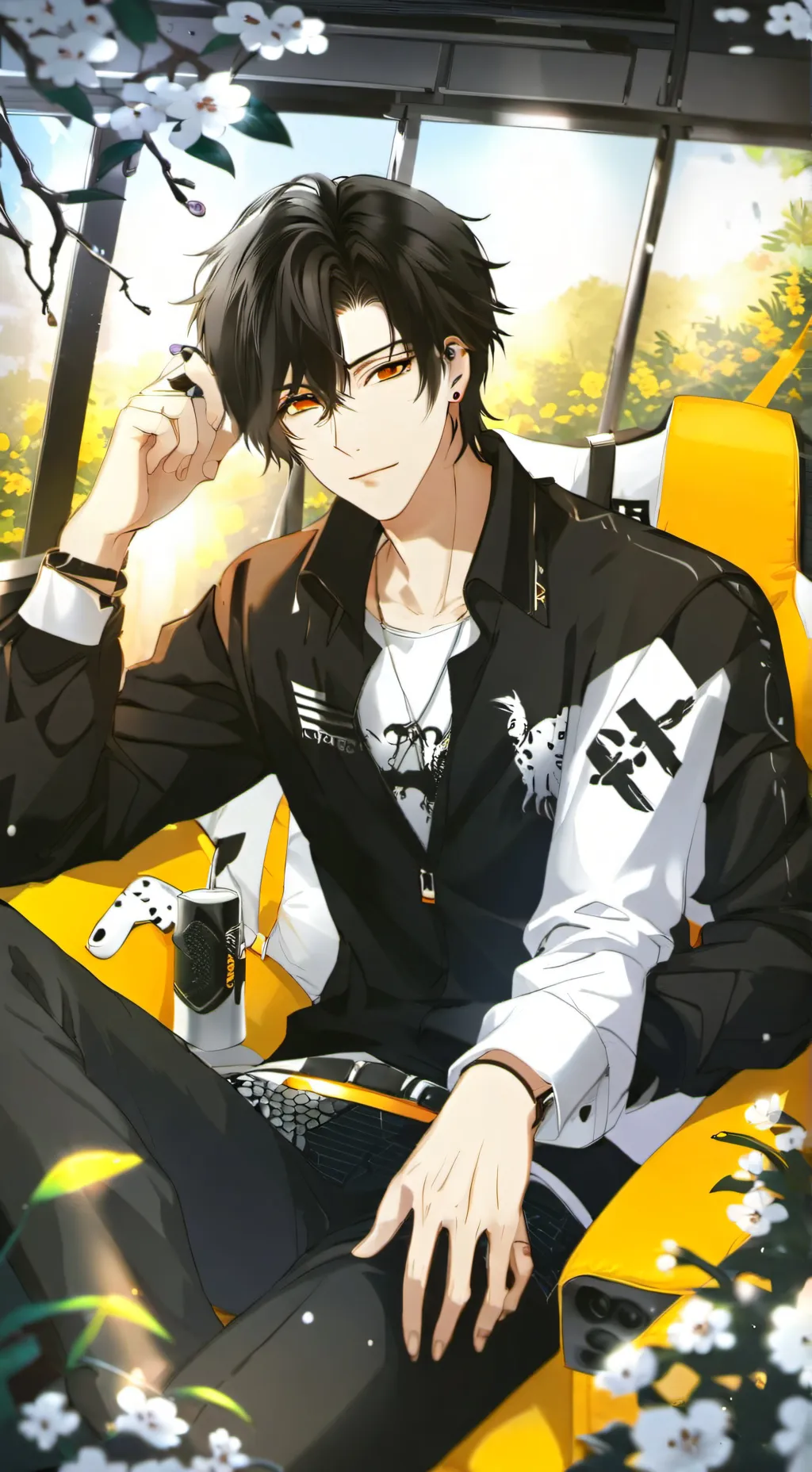 ai character: Austin  background