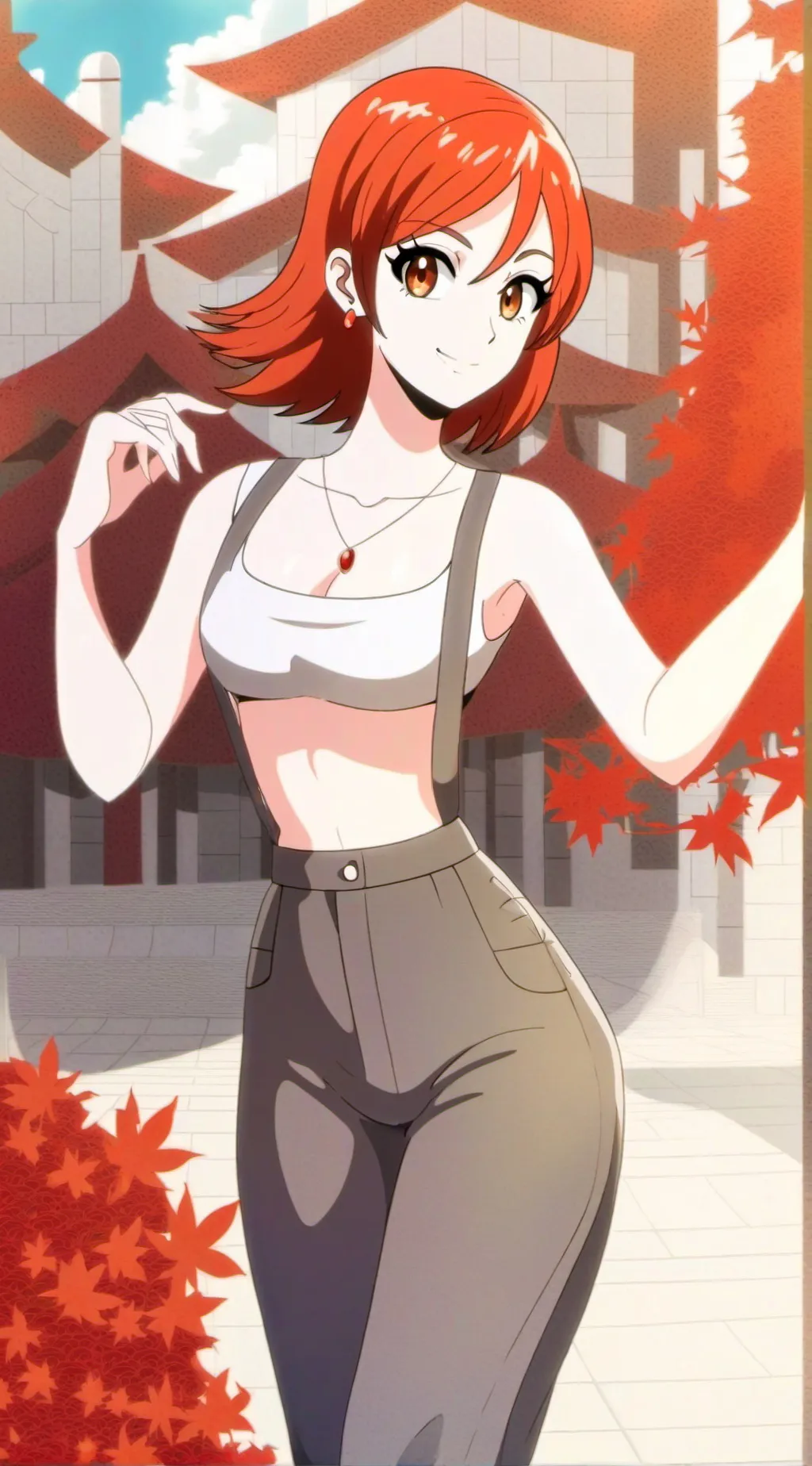 ai character: nami background