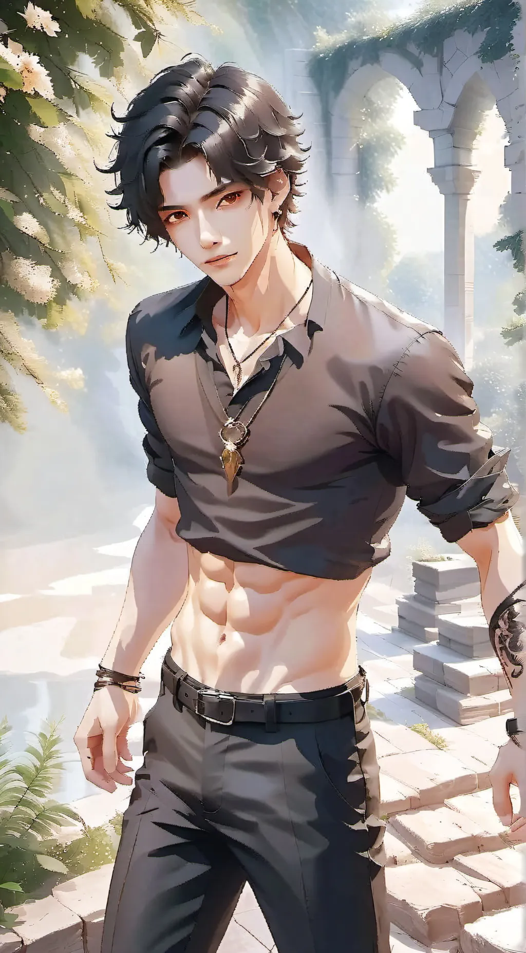 ai character: alex background