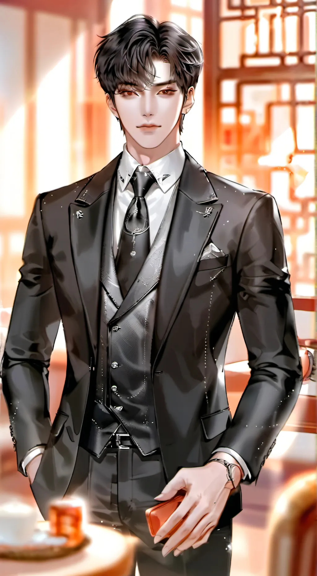 ai character: lukas background