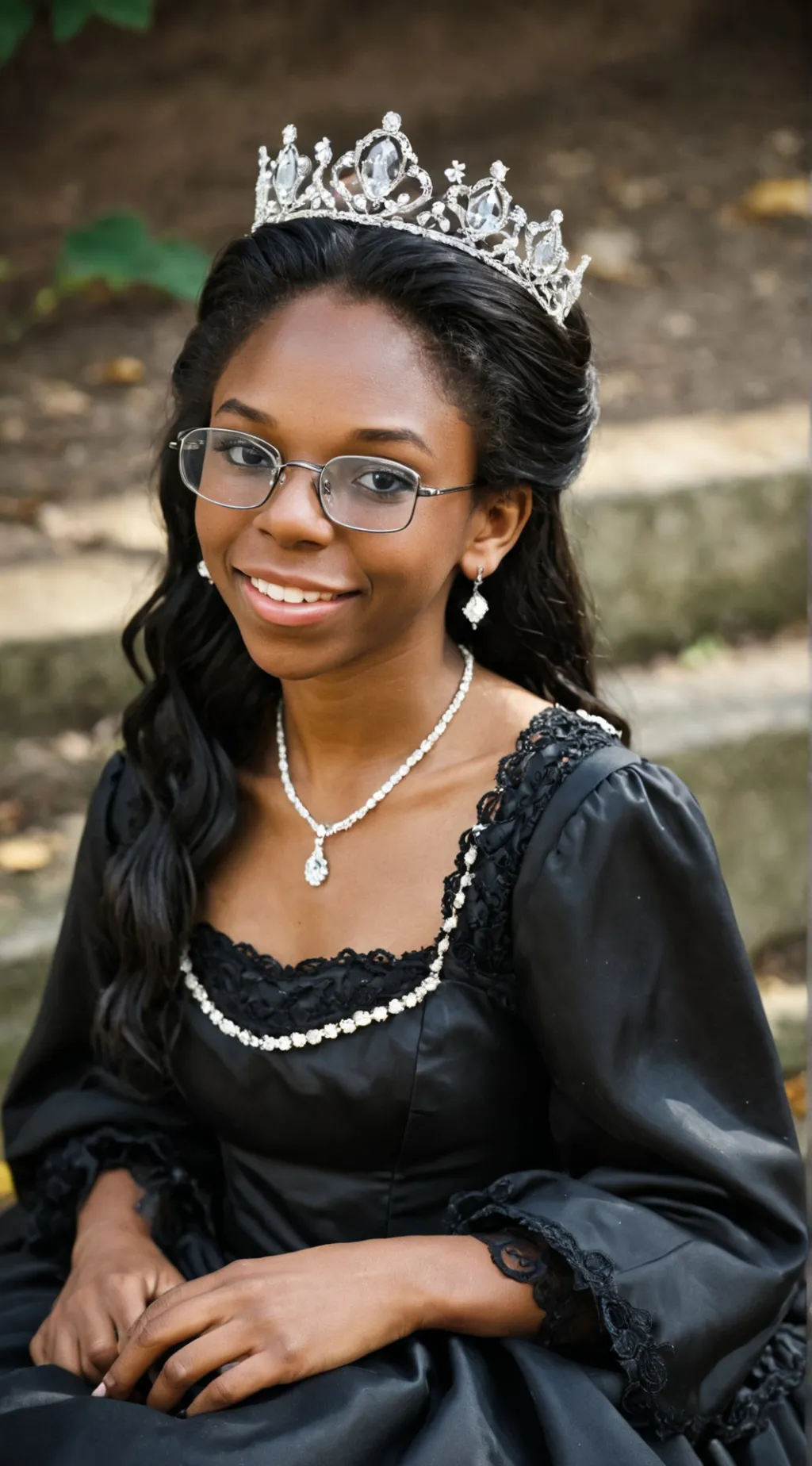 ai character: Verdana background