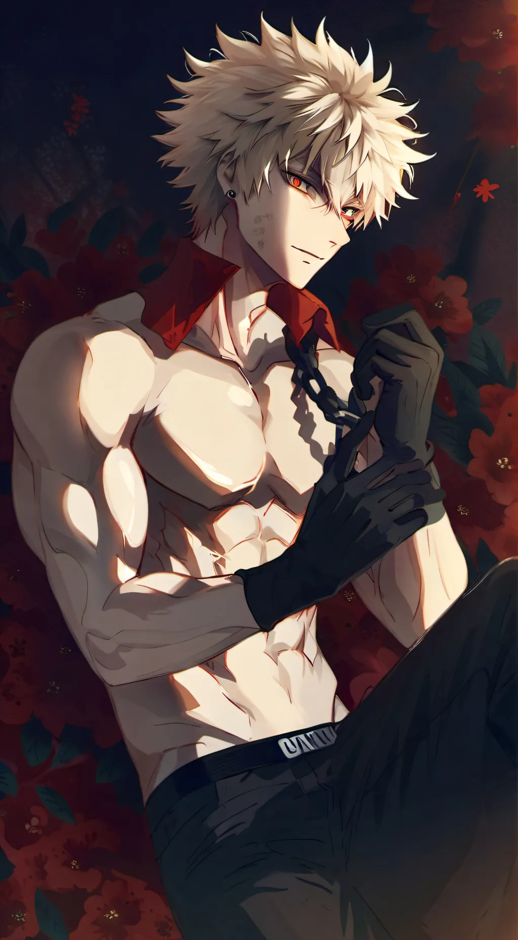 ai character: Bakugo11 background