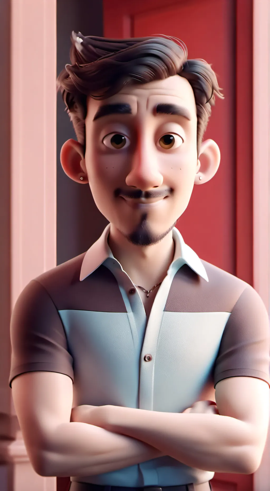 ai character: A normal guy. background