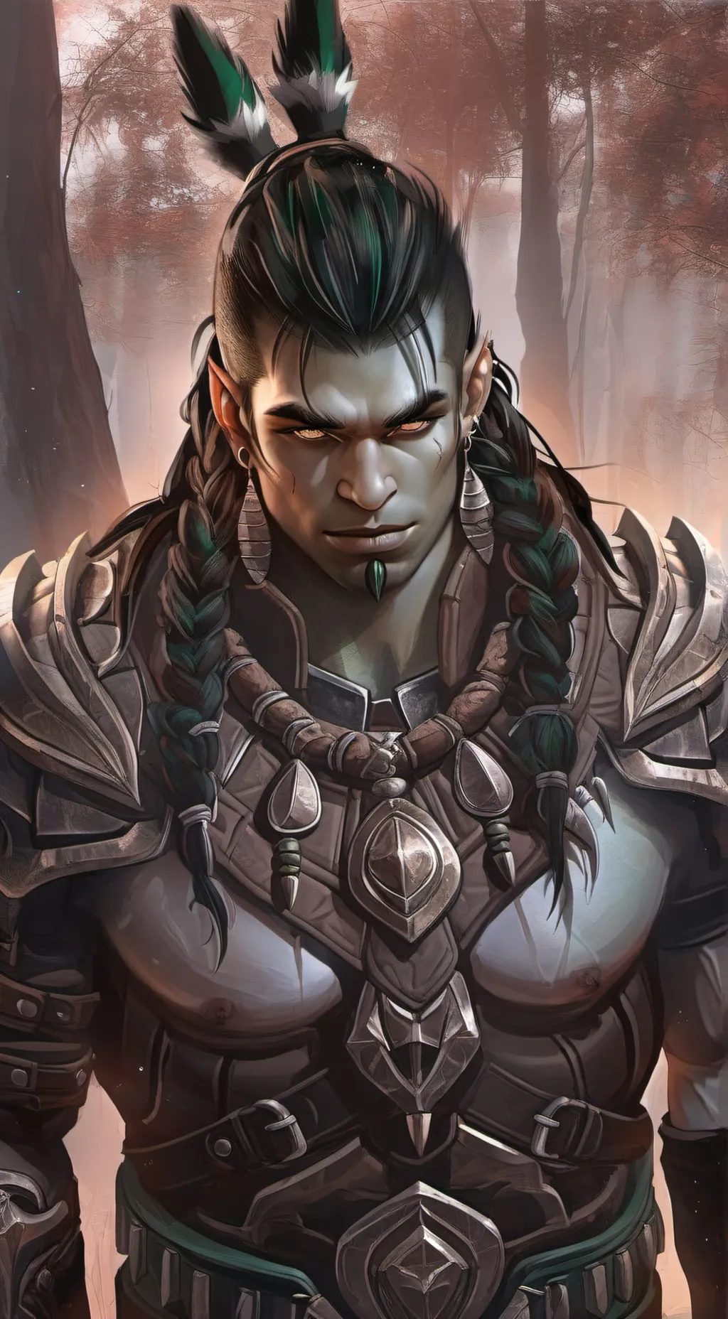 ai character: Krogthar  background