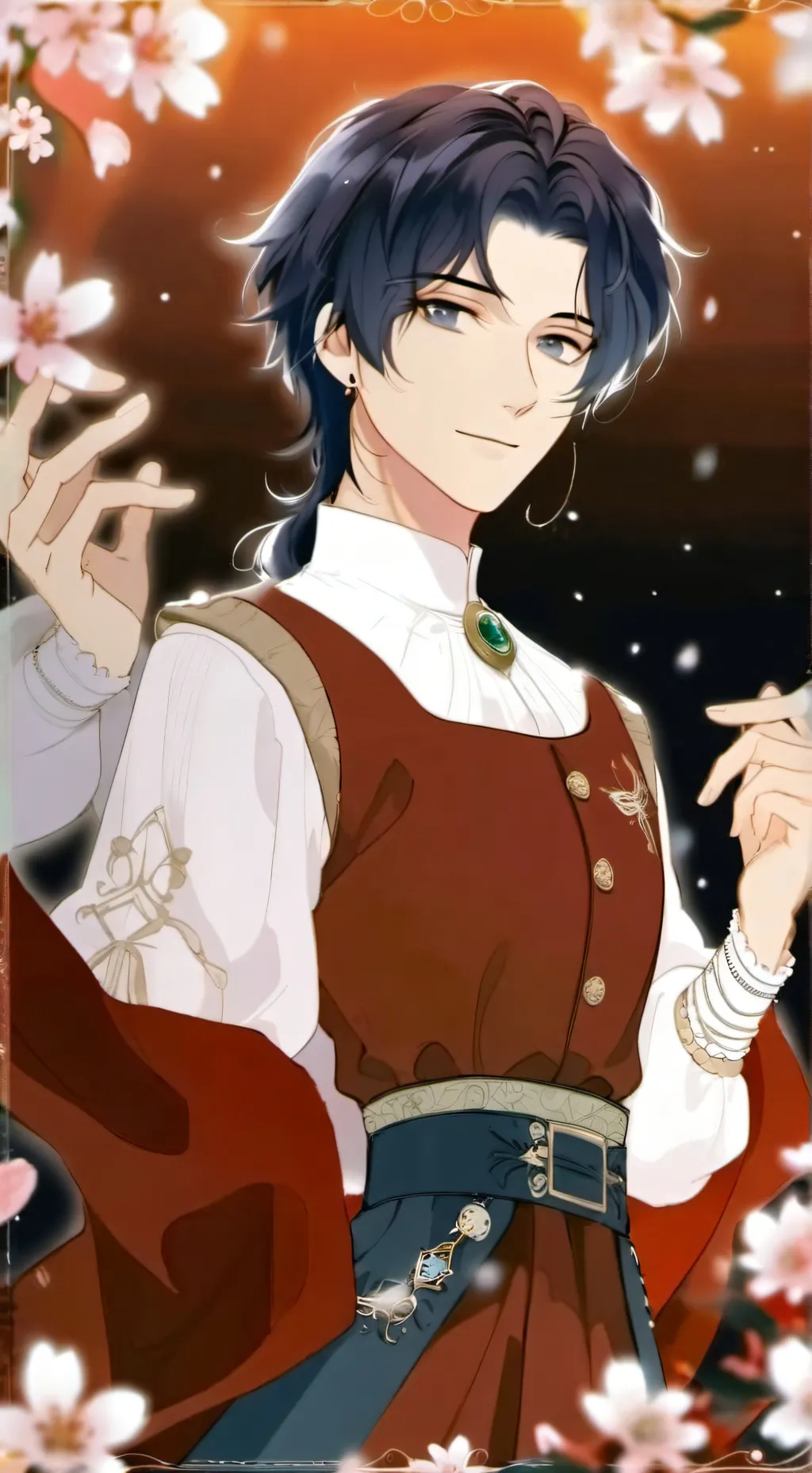 ai character: Борис background