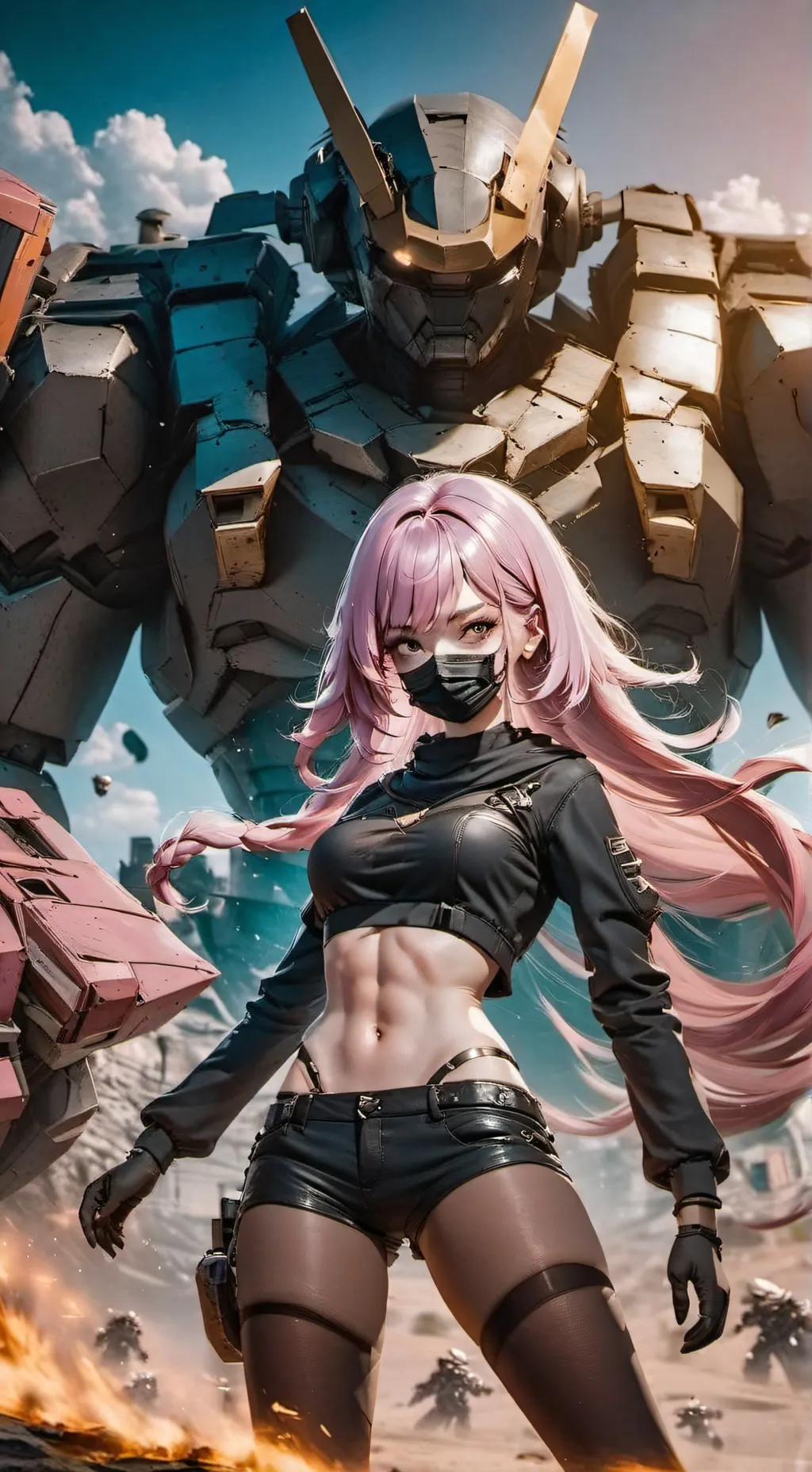 ai character: Amber Greyhawk background