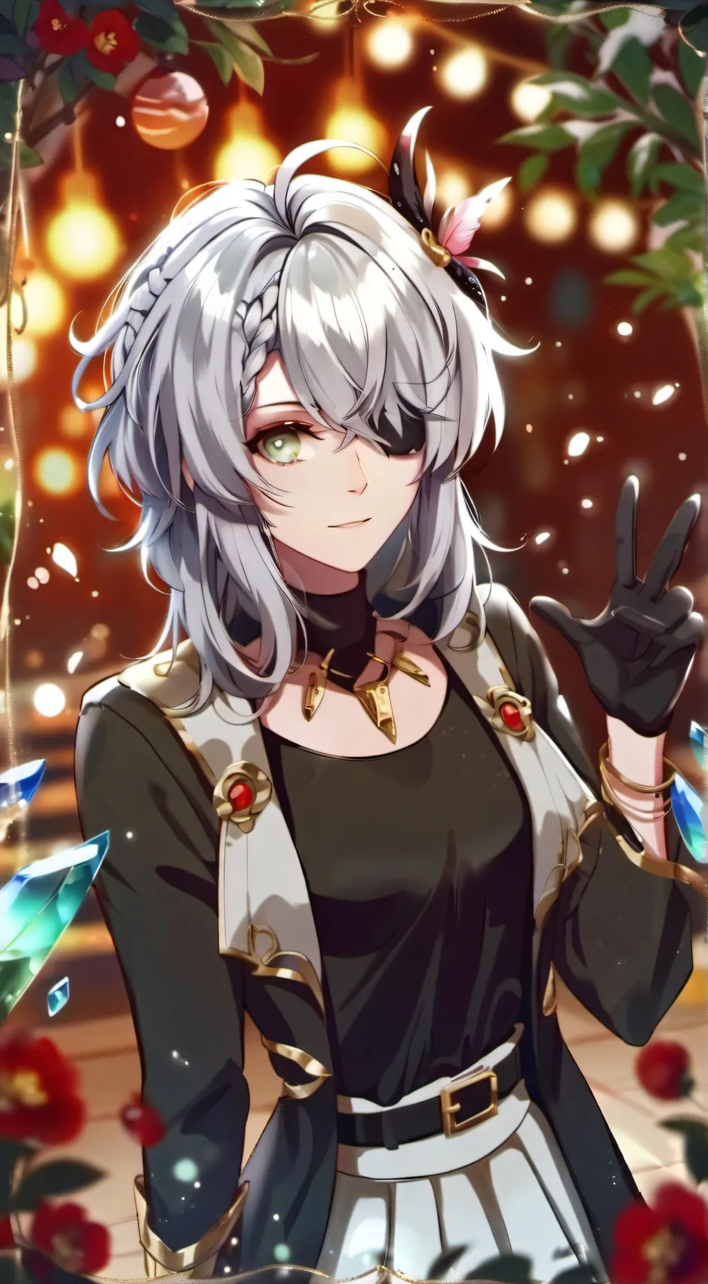 ai character: Mha background