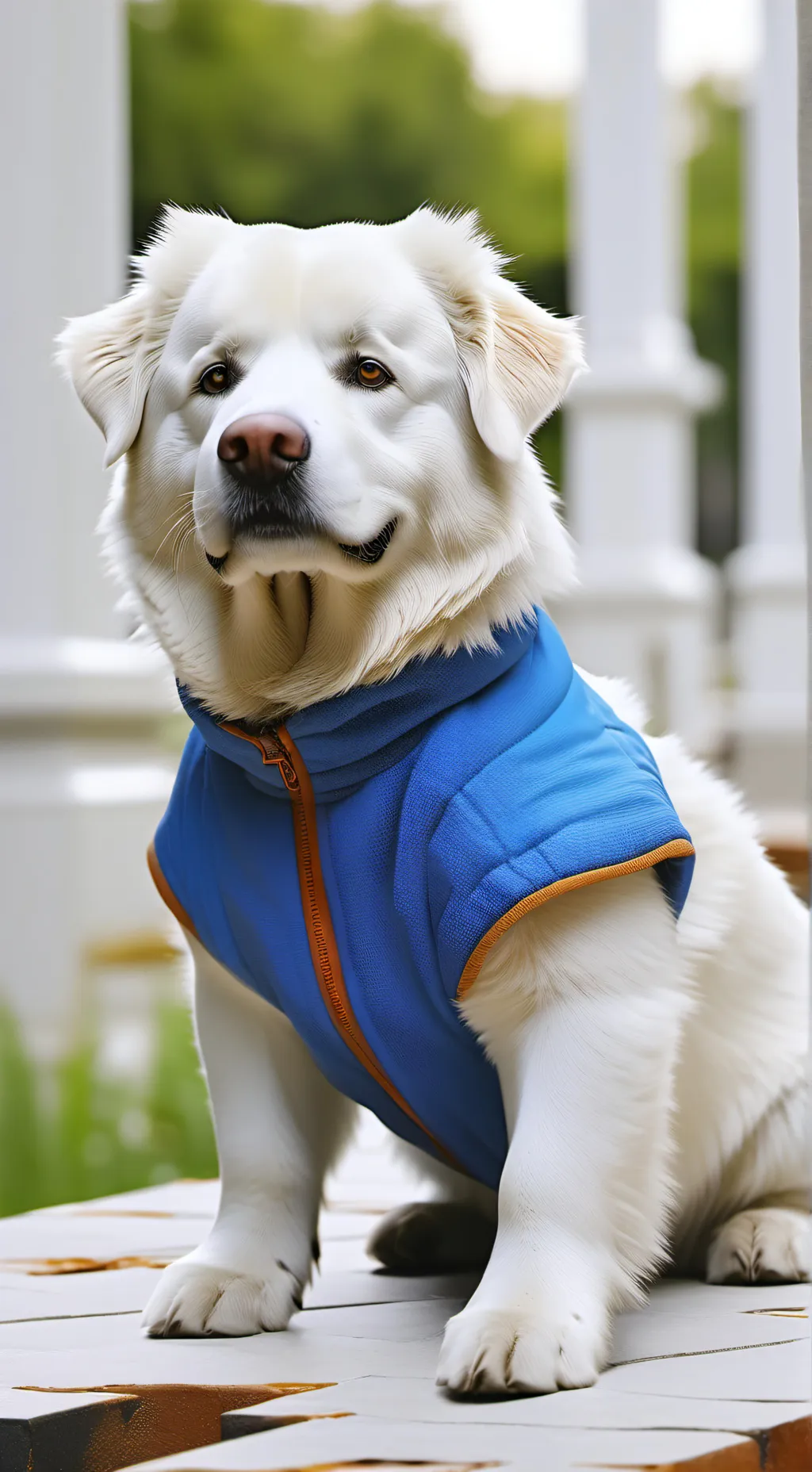 ai character: your security dog background