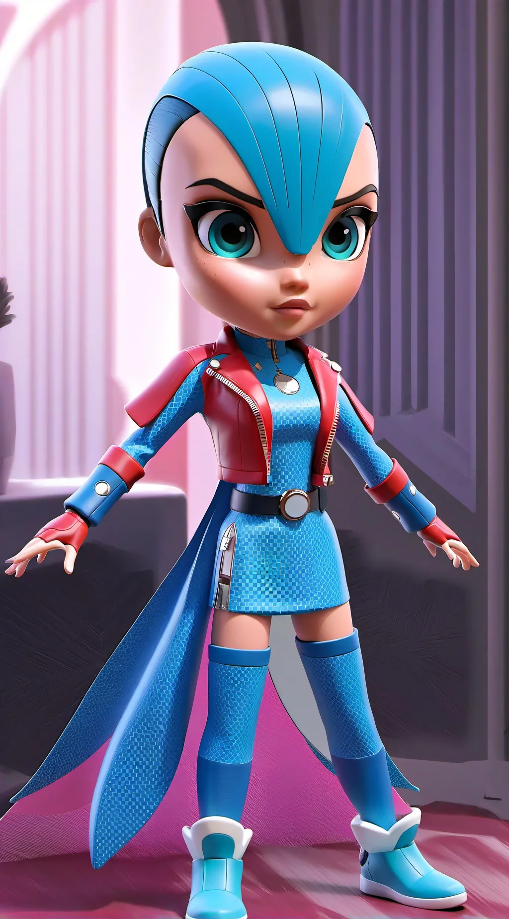 ai character: MHA x Lov background