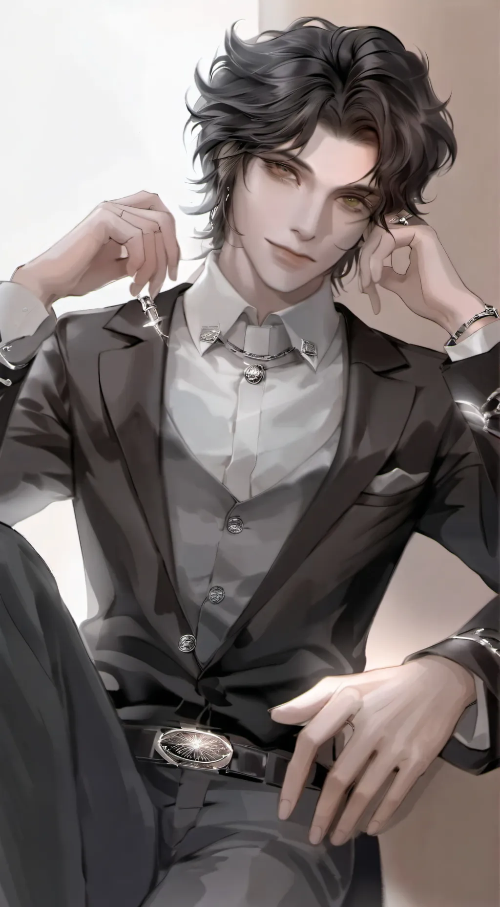 ai character: albert background