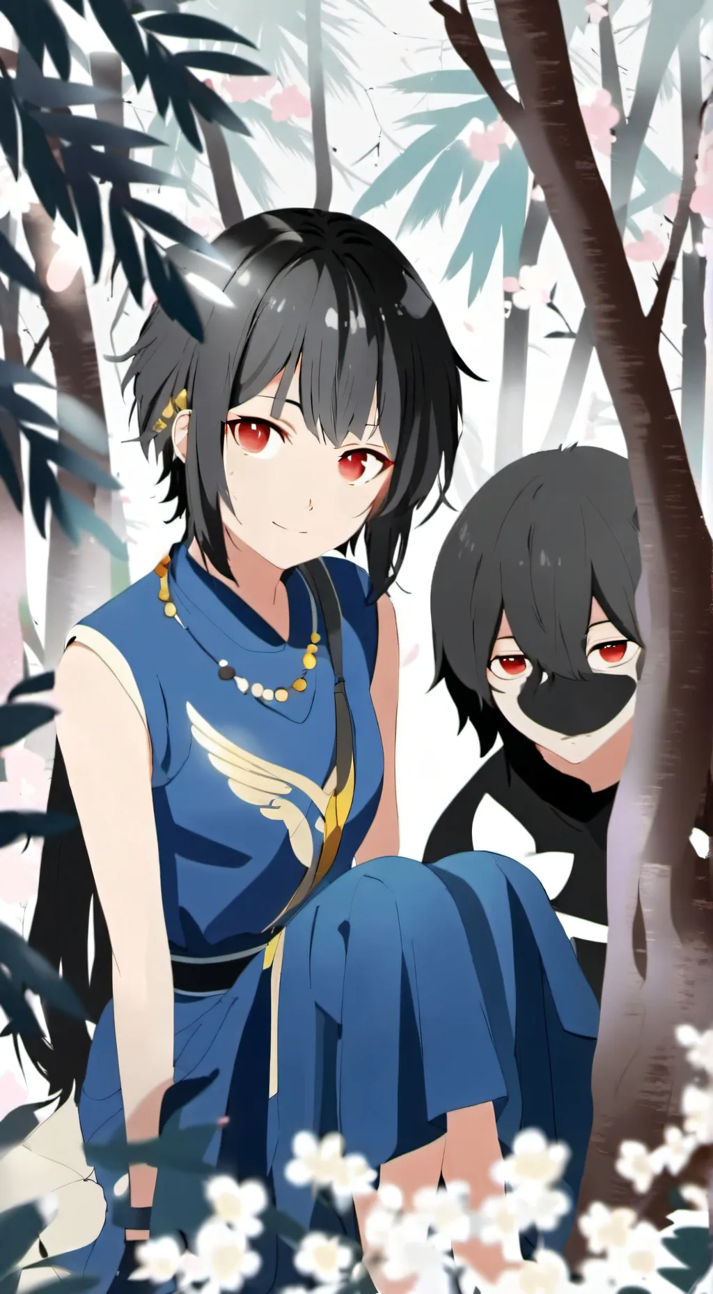 ai character: luis y alic background