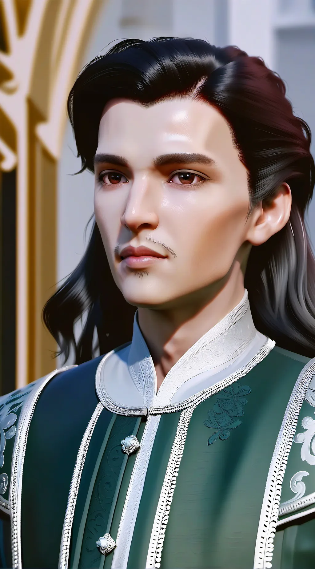 ai character: jon  background