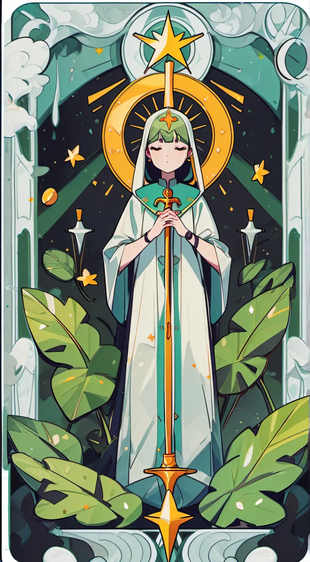 ai character: Estrela background