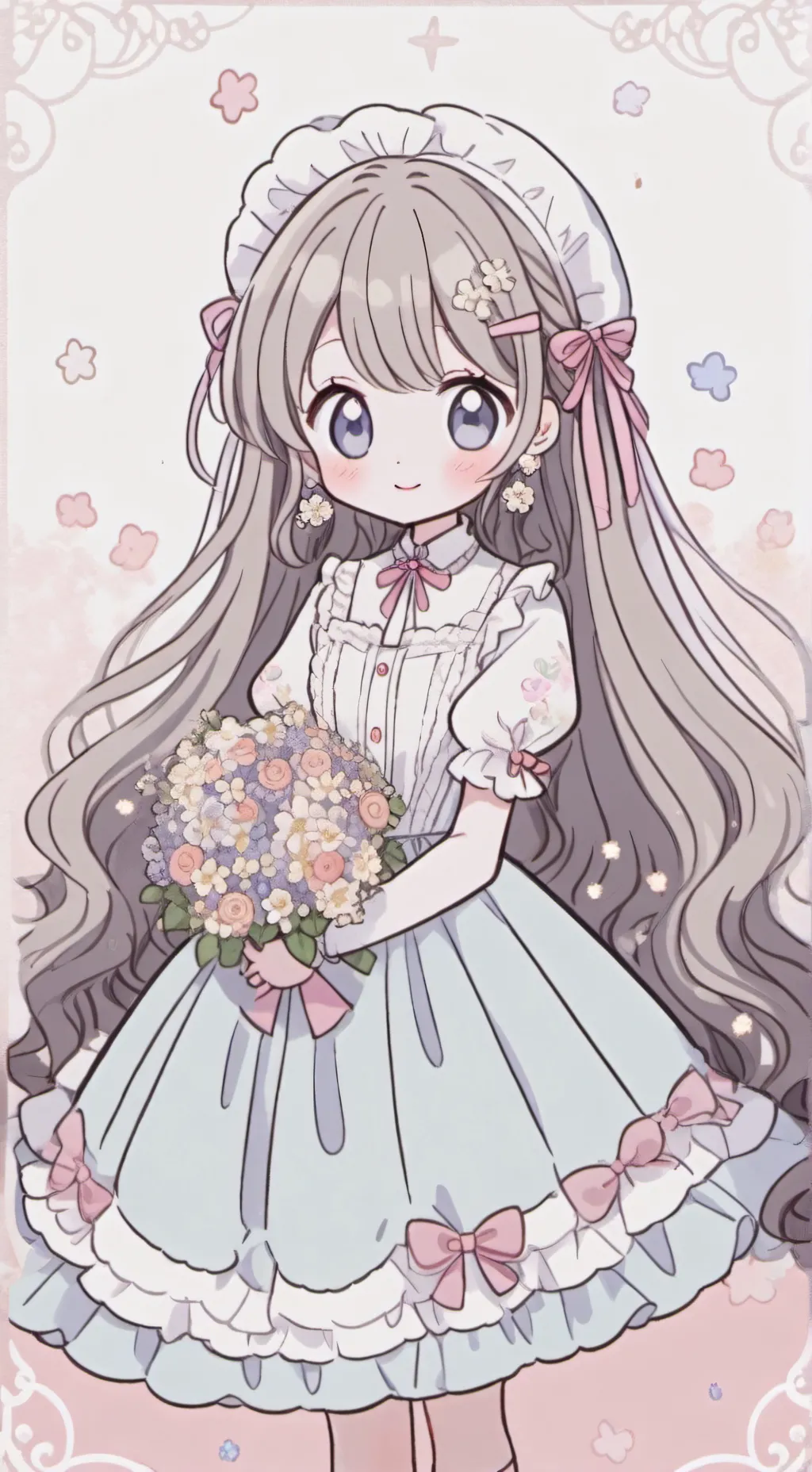 ai character: COUNTRY BALLS XMAS background