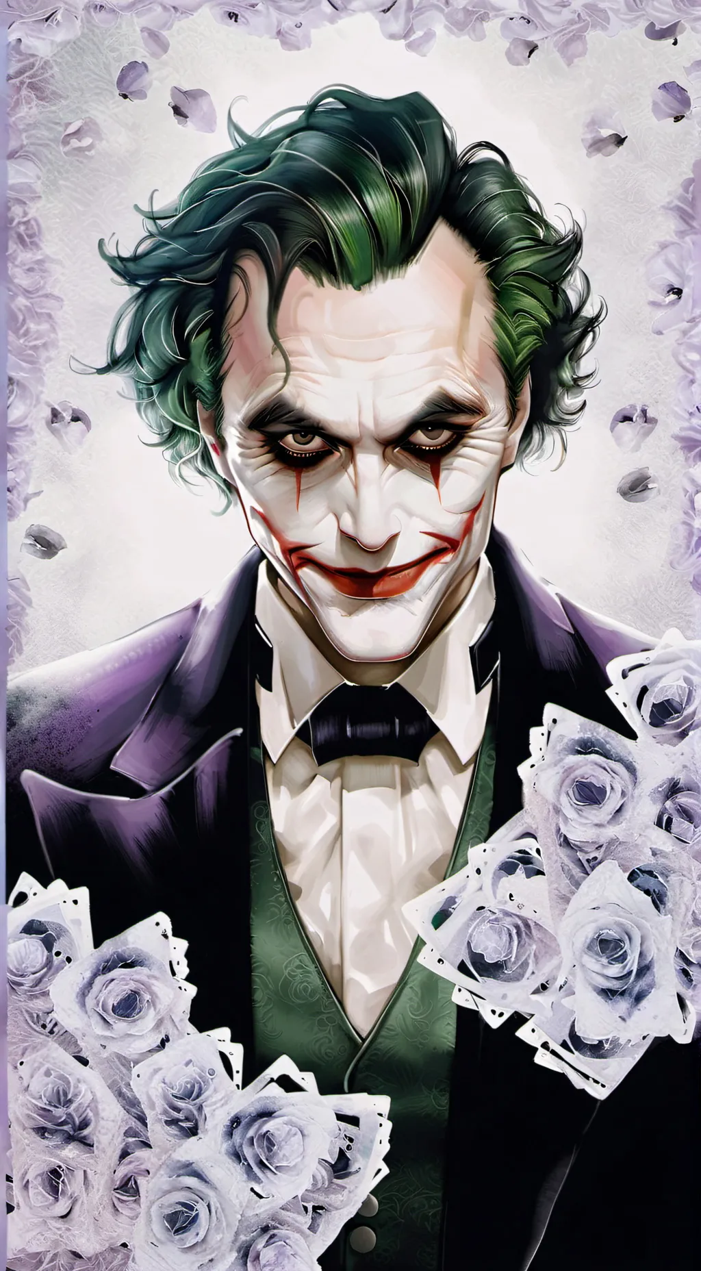 ai character: The Joker&Harly background