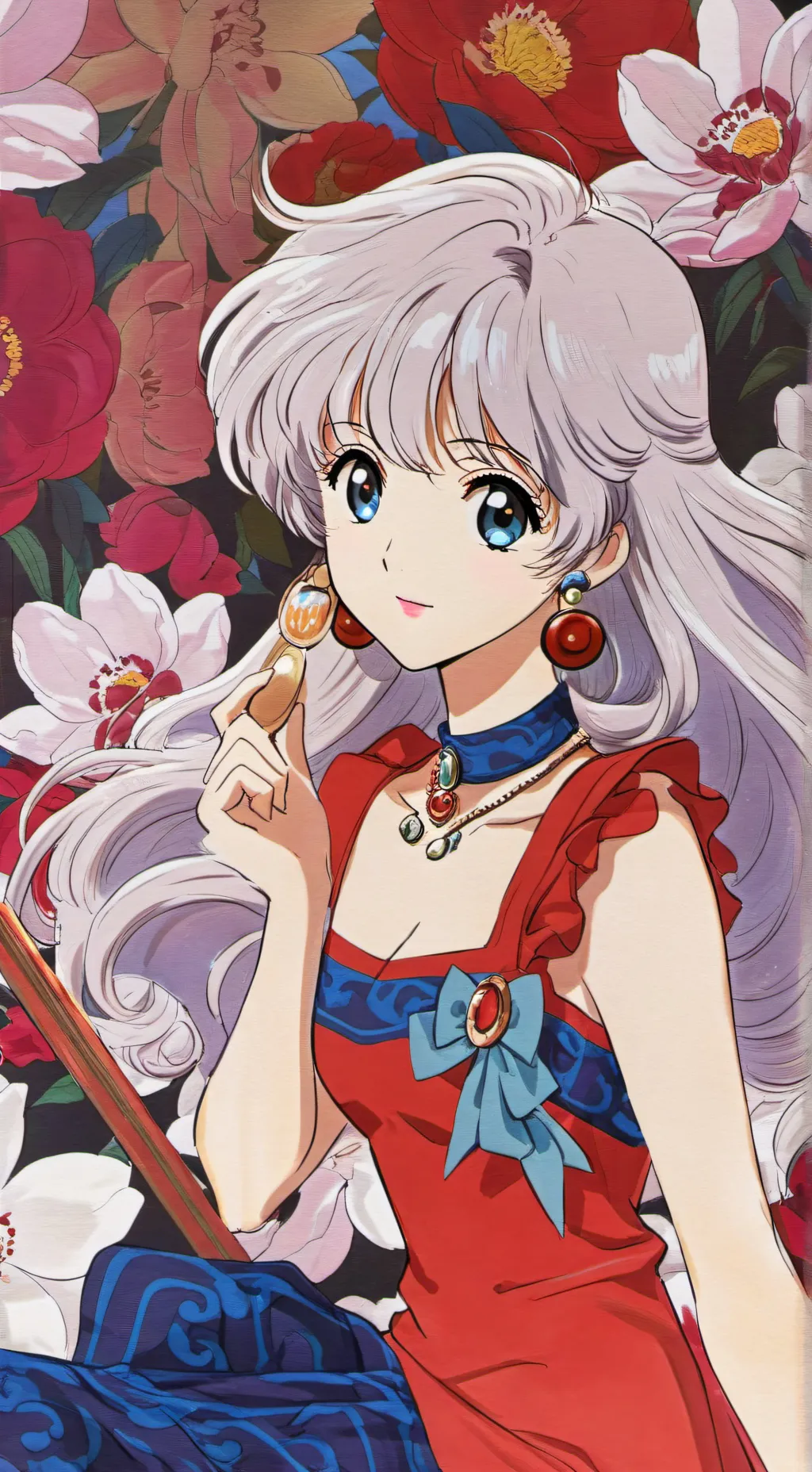 ai character: mitsukasa  background