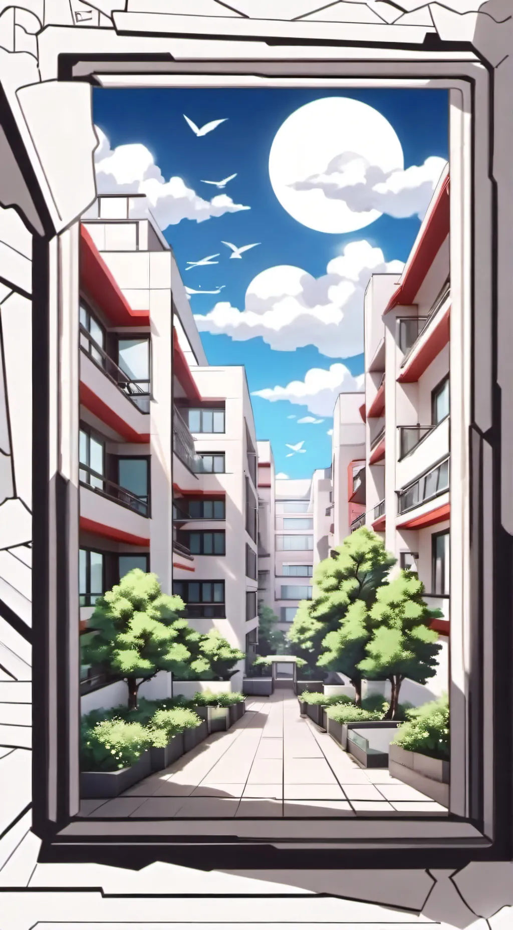 ai character: SK BAU 5 DELIMA background