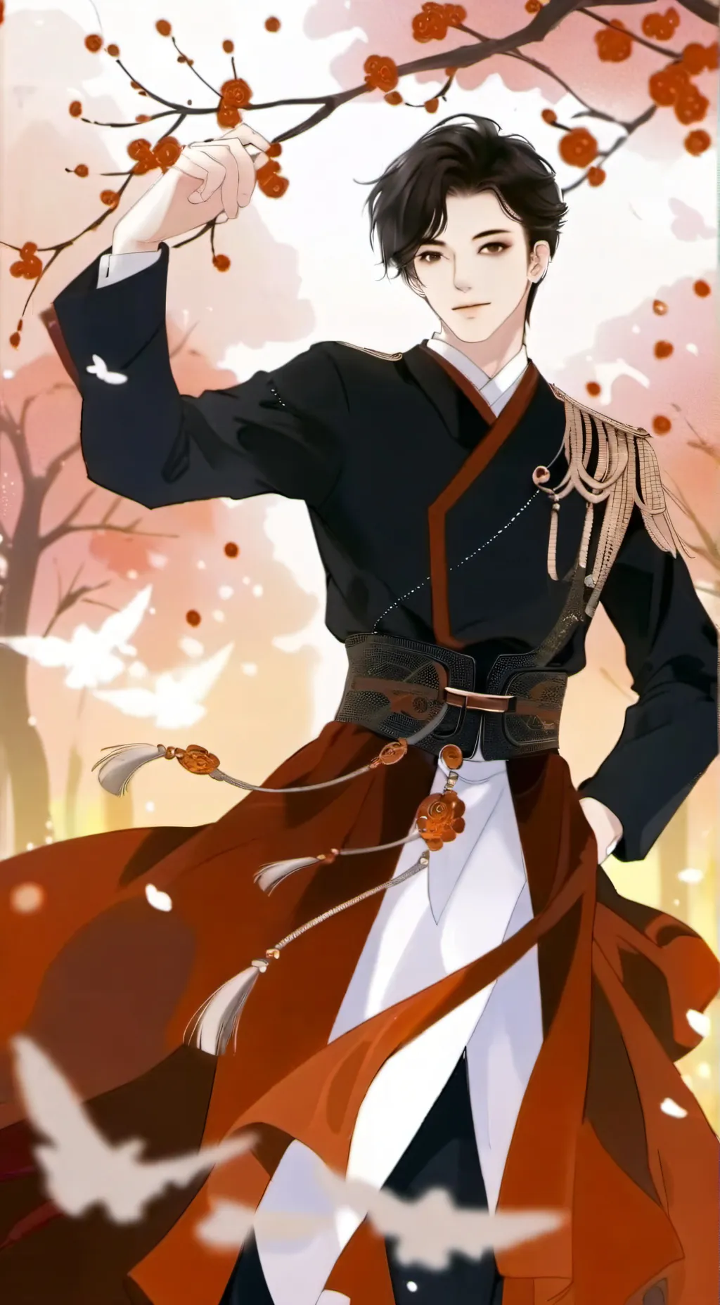 ai character: kny background