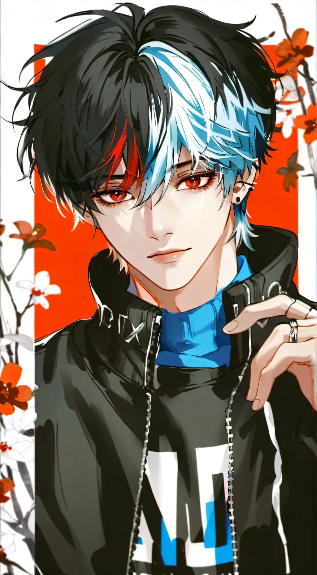 ai character: pat (emo au) background