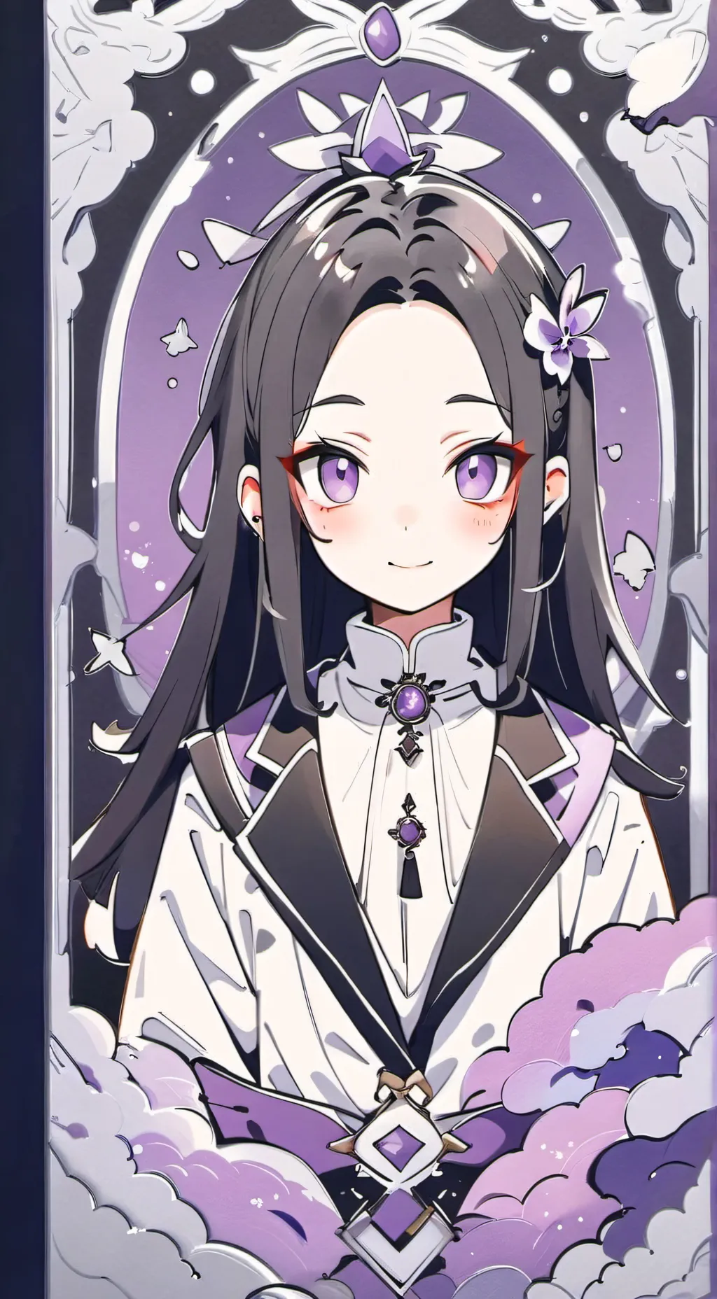 ai character: sanemita background