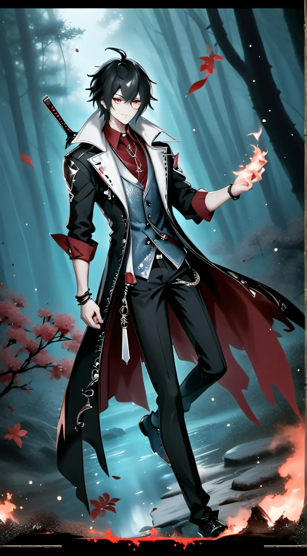 ai character: Alejandro  background