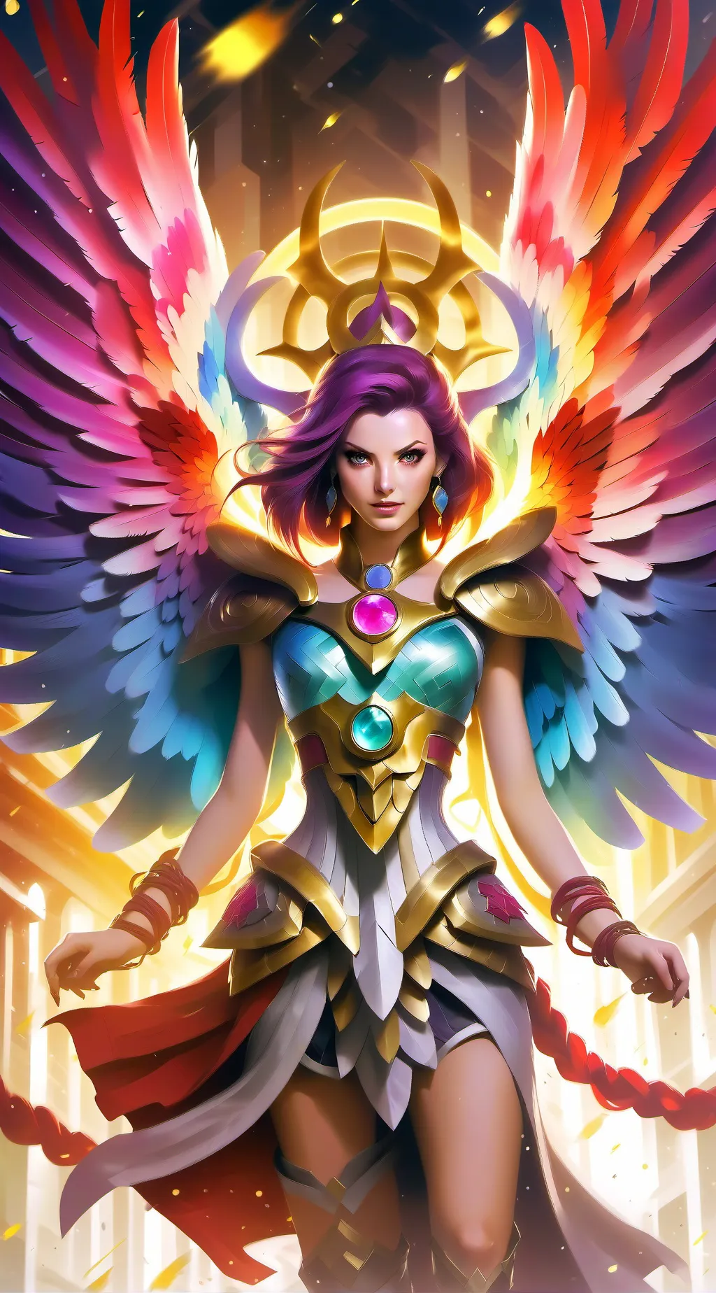 ai character: Seraphina background