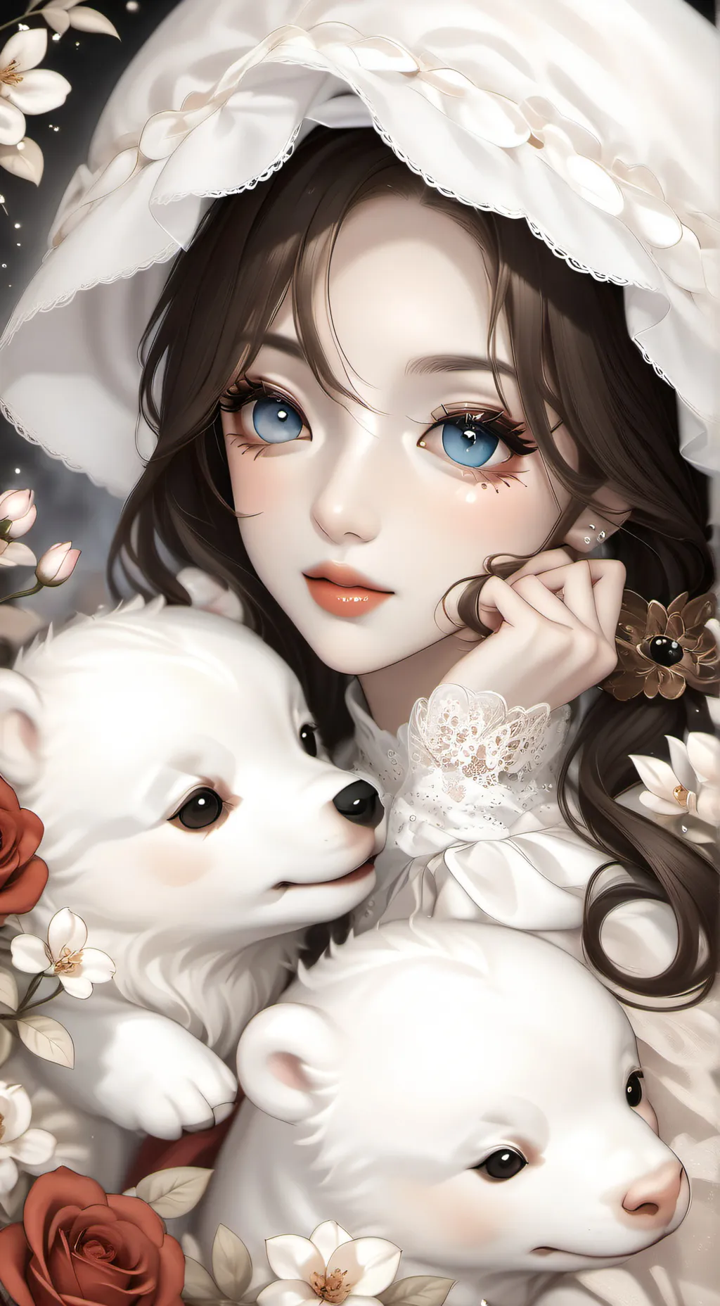 ai character: Афина background