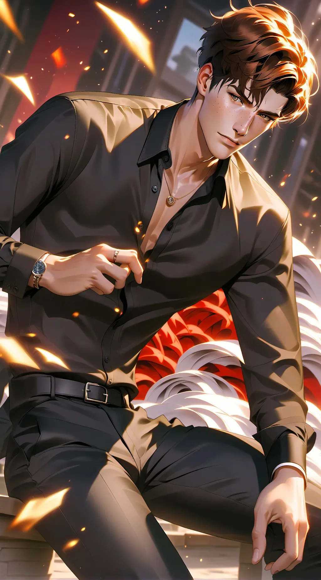 ai character: Alex background