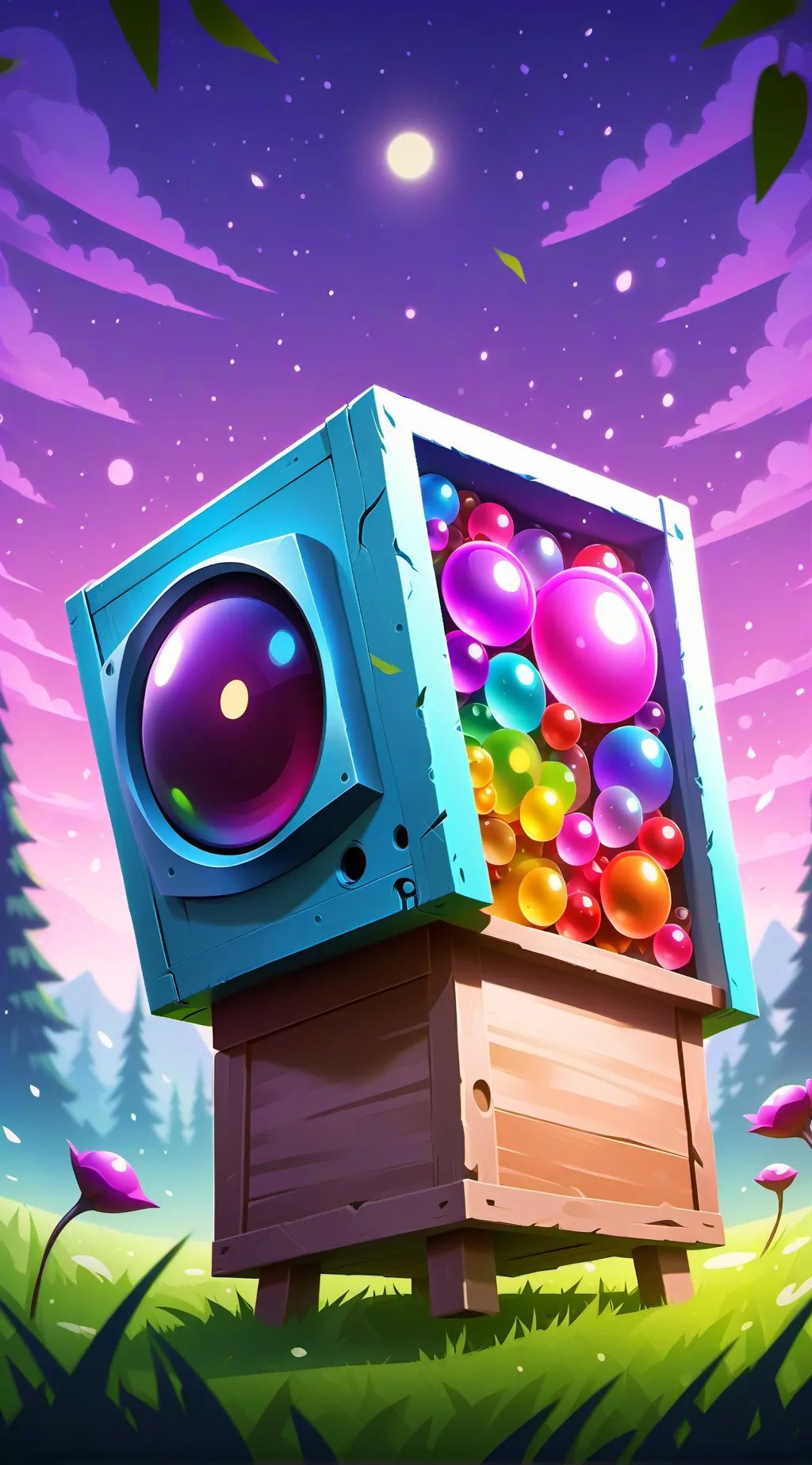 ai character: Sprunki??? background